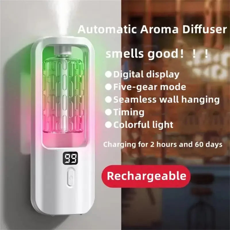 Difusor de Aroma y Humidificador USB - Ambientador con Aceites Esenciales para Dormitorio y Baño