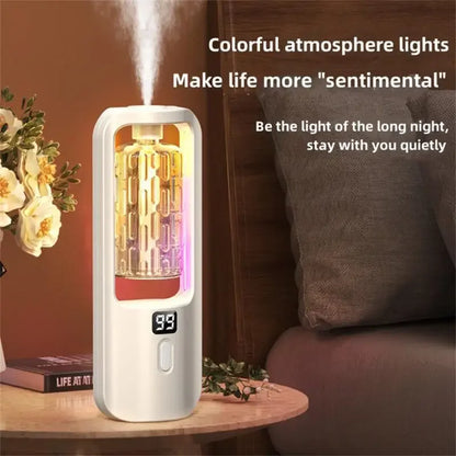 Difusor de Aroma y Humidificador USB - Ambientador con Aceites Esenciales para Dormitorio y Baño